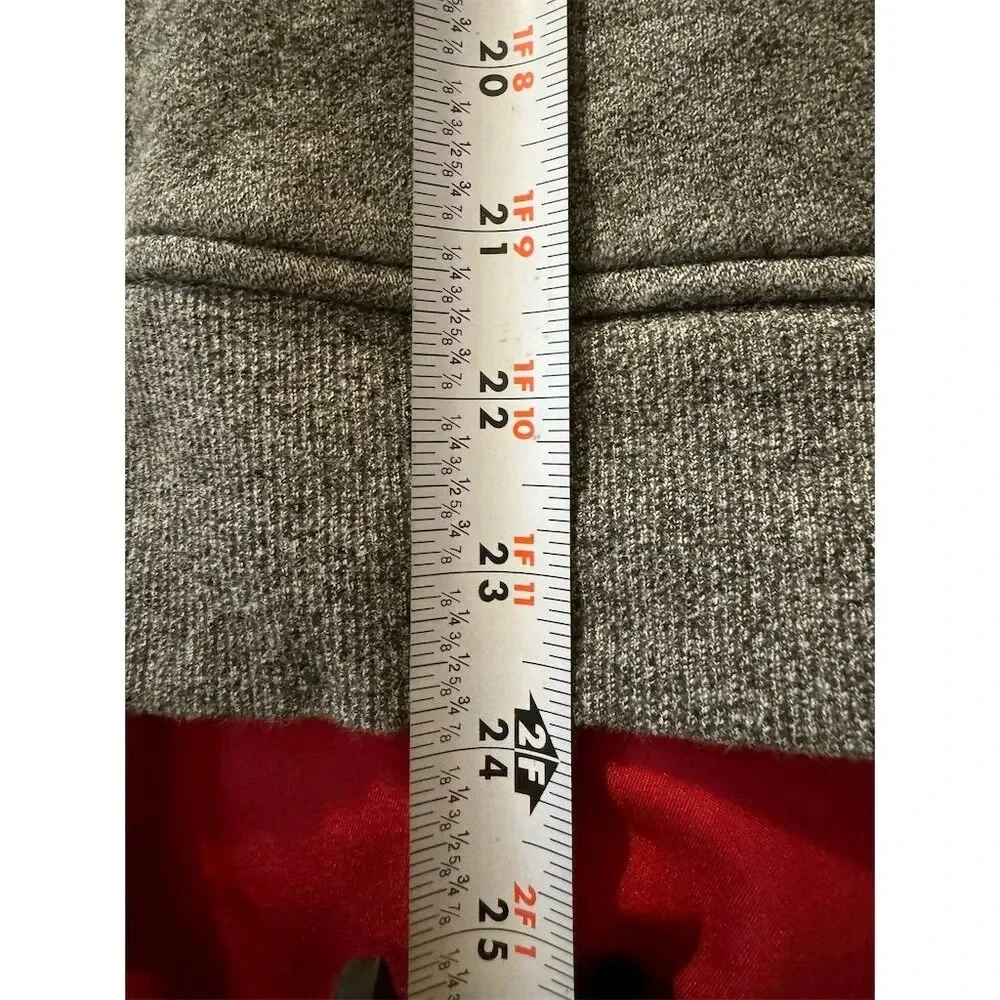 Nike‎ Women's XS Gray 1/4 Zip Pullover Hoodie Casual Long Sleeve